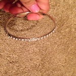 Jeweled bangle bracelet is being swapped online for free