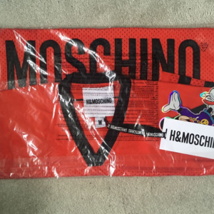 H&M Mochino Donald Duck dj Mesh t shirt size M is being swapped online for free