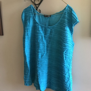 Addition Elle turquoise top 2xl  is being swapped online for free