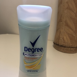 Degree Fresh Energy anti-perspirant is being swapped online for free