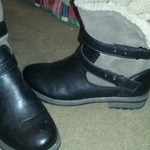 Boots size 8 new only worn once is being swapped online for free