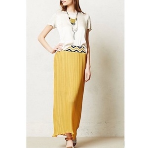 Pleated Maxi Skirt - xs is being swapped online for free
