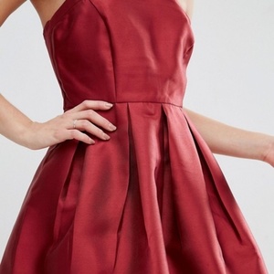 Vero Moda Satin Halterneck Cocktail Dress - S is being swapped online for free