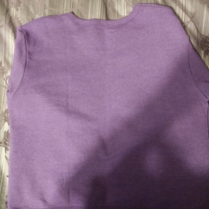 Womens XL Purple Winter Scene Sweatshirt New is being swapped online for free