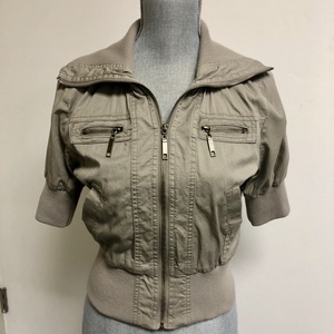 Short sleeve bomber jacket - M is being swapped online for free