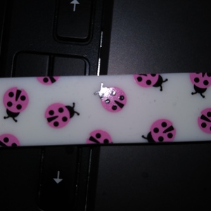 3 Womens Watch Bands for Swapable Watches White, Pink, Lady Bugs is being swapped online for free