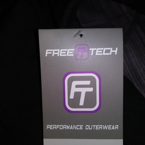 Free Tech XL Black & Purple Jacket Womens New Still has tags is being swapped online for free