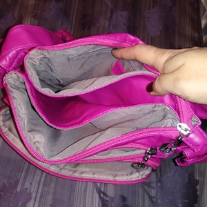 Pink Unbranded Purse 10 1/2W X 8L is being swapped online for free