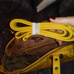 Mustard Yellow Purse MW  Excellent Condition is being swapped online for free
