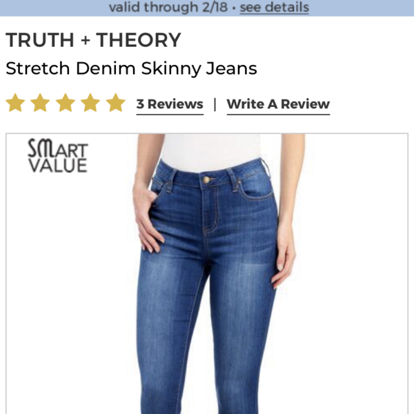 Skinny Jeans size 14 NEW is being swapped online for free