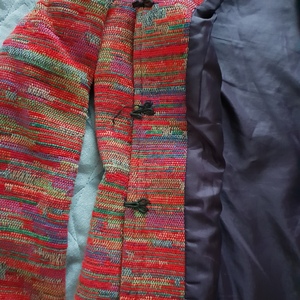 Colourful jacket  is being swapped online for free