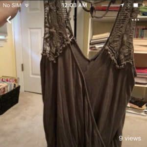 Rue 21 olive crop top is being swapped online for free