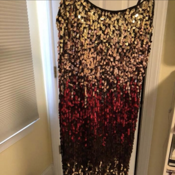 Pink Sequin Formal Short Dress is being swapped online for free