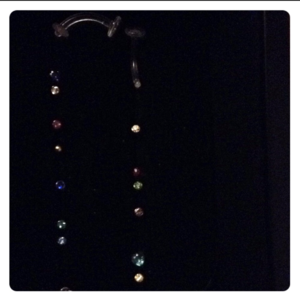 Brand New nose studs and belly retainer is being swapped online for free