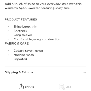 New Boatneck Sweater S/M is being swapped online for free