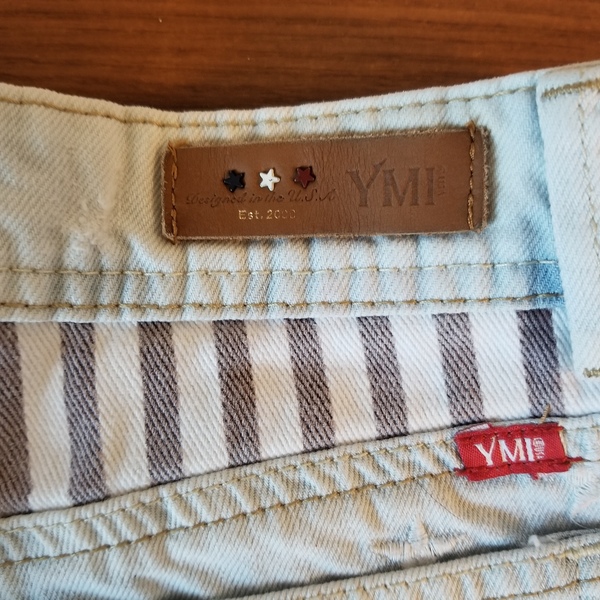 YMI American Flag Distressed Lightwash Shorts is being swapped online for free