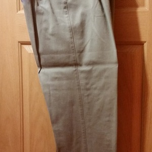Eddie Bauer khaki tailored slacks, size 10 tall is being swapped online for free