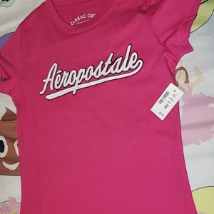 New with tags aeropostale pink shirt is being swapped online for free