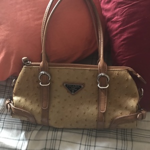 Prada Ostrich mini bag is being swapped online for free
