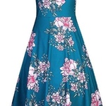 Green Floral dress brand new! is being swapped online for free