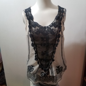 Crochet Applique Tunic is being swapped online for free