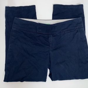 Lilly Pulitzer Navy Palm Beach Fit Capri/Cropped Pants size: 4 is being swapped online for free