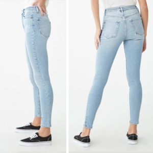 Light Wash & High Rise Genie is being swapped online for free