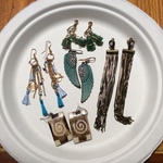 Unique earrings is being swapped online for free