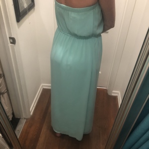Sea Foam Green Maxi Dress  is being swapped online for free