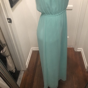 Sea Foam Green Maxi Dress  is being swapped online for free