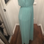Sea Foam Green Maxi Dress  is being swapped online for free