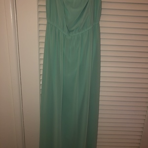 Sea Foam Green Maxi Dress  is being swapped online for free