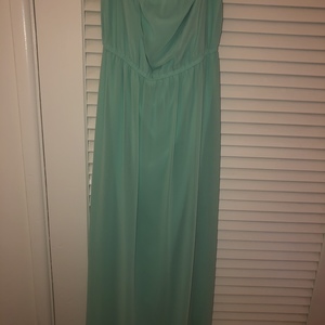 Sea Foam Green Maxi Dress  is being swapped online for free