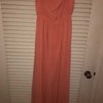 Salmon or Peach colored Maxi Dress is being swapped online for free