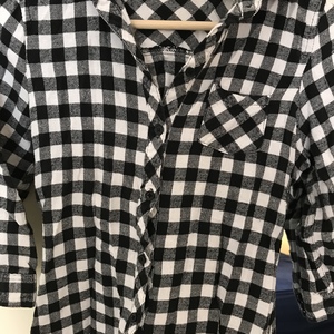 Flannel- white and black.  is being swapped online for free