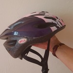 Bell bicycling helmet,  adult 54-61cm is being swapped online for free