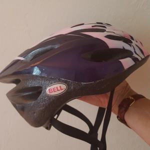 Bell bicycling helmet,  adult 54-61cm is being swapped online for free