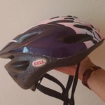Bell bicycling helmet,  adult 54-61cm is being swapped online for free