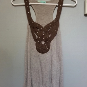 Embellished Racerback Tank Top sz M is being swapped online for free