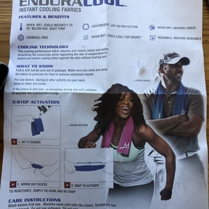 Instant Cooling Scarf and Towel - Purple is being swapped online for free