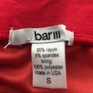 Pink/Red Tube Top size Small is being swapped online for free