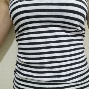 Women's GUESS Stripped T-Shirt  is being swapped online for free