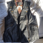 Sanctuary Clothing Womens Leather Vest, Extra Small, Perfect Condition! is being swapped online for free