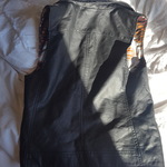 Sanctuary Clothing Womens Leather Vest, Extra Small, Perfect Condition! is being swapped online for free