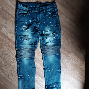 Biker jeans is being swapped online for free