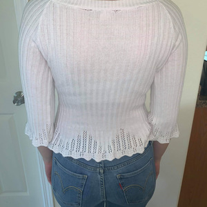 Crochet sweater  is being swapped online for free