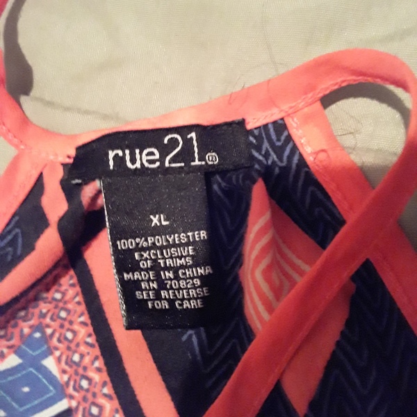 Rue21 Neon top is being swapped online for free