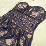 Black Lace short dress is being swapped online for free