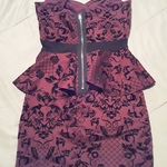 Sexy Maroon cocktail dress is being swapped online for free