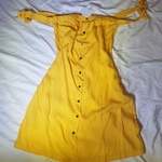 Light flowy dress size large, fits like medium is being swapped online for free